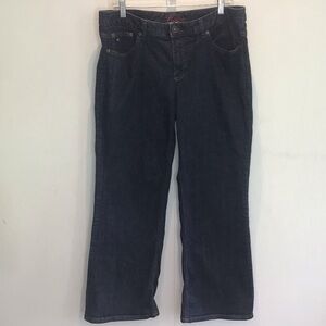 Tommy Hilfiger Dark Wash 5 pocket with logo Hope Jeans, bootcut size 16A